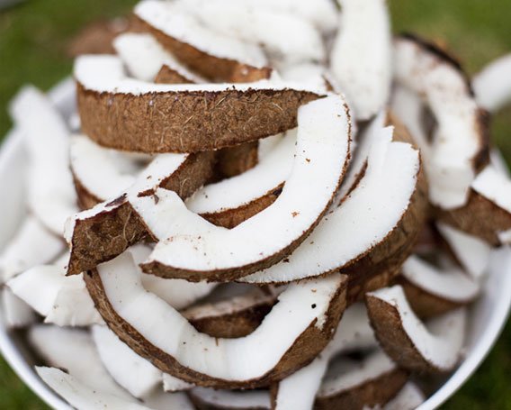 Sliced Coconut